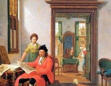 Strij van Abraham Contemplation of a drawing Sun . Strij, �������� ���