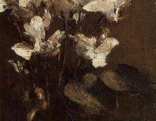 Fantin Latour Fleurs cyclamens. ������-�����, �����-����-���-������