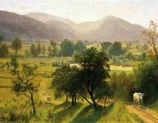 Bierstadt Albert Conway Valley New Hampshire. , 