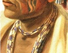 Tna 0041 Detail of Wakesasse, Musquake Indian Karl Bodmer, 1833 sqs. , 