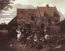 SIBERECHTS Jan The Market Garden. Siberechts, 