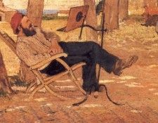 Diego Martelli a Castiglioncello (1867) Collezione Privata. ������� �������� �������