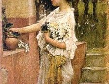 ger-Waterhouse-ARomanOffering. ,  