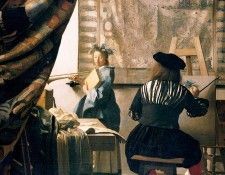 The Art of Painting, Jan Vermeer - 1600x1200 - ID 7498. Vermeer, Johannes