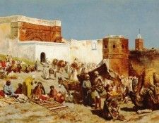 Weeks Edwin Lord Open Market Morocco. ������, ����� ����