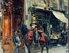 The Dispatch Bearer 1879. Boldini, Джованни