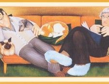 CookBeryl g04 Watching Television-WeaSDC. ���, Beryl