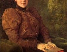 Chase William Merritt A Lady in Brown. ,  
