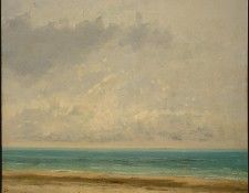 Courbet Calm Sea, 1866, NG Washington. �����, ������