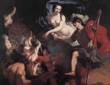 LAIRESSE Gerard de Venus Presenting Weapons To Aeneas. Lairesse,  