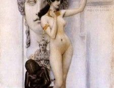 1889 Allegorie der Skulptur. , 