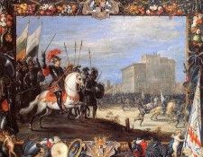 Teniers II David Antonio Manocada repulses Caberra Sun. ������, ����� �������