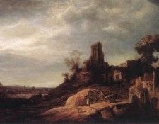 FLINCK Govert Teunisz Landscape. ,  Teunisz
