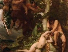 The Expulsion of Adam and Eve from the Garden of Paradise. , 