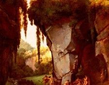 Turpin Lancelot Theodore Craggy Landscape With Bacchanal.   ,  