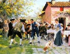 Sorbi Raffaello A Game Of Morra. �����, Raffaelo