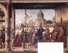 Carpaccio Arrival of the English Ambassadors. , 