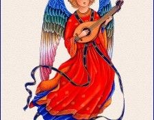 bs-ahp- Carol Inouye- Angel With Lute. , 