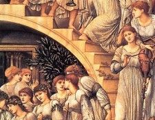 Burne-Jones - The Golden Stairs (end. -   