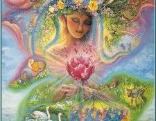 Josephine Wall - Creation Of Spring (Abraxsis). , 