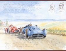 c 1956 the final attempt in the french gp. ��� ���