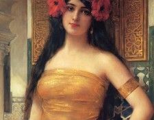 Comerre, Leon-Franois - The Favourite of the Harem (end. Comerre,  