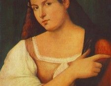 Sebastiano del Piombo Portrait of a girl, ca 1515, 52.5x42.8. ������, ���������� ����