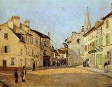 Sisley Alfred Place in Argenteuil Sun. , 