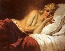 Thomas Henri Joseph Reclining Girl.   
