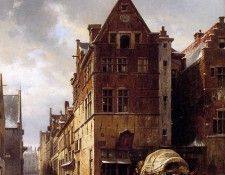 Ruyten Jan Winter cityview . Ruyten,  