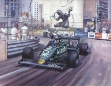 Cma 083 1984 michele alboreto takes the tyrell to victory in detroit. ��� ���