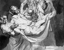 Rubens Peter Paul Entombment Sun. ������, ����� �����