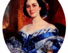 Deveria Eugene Francois Marie Joseph Portrait De Marie-Lucie De Selle De Beauchamp. Deveria,    