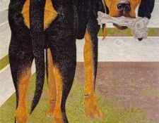 Alex Colville - Dog with Bone, De. , 