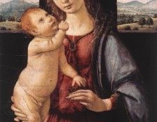 Leonardo da Vinci Madonna and Child with a Pomegranate. �����, �������� ��