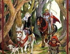St. George & The Dragon 02 TrinaSchartHyman sqs. , Trina Schart