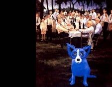 blue dog csg023. Rodrique, 