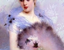 Corcos Vittorio Matteo The Featherbed Fan. ,  