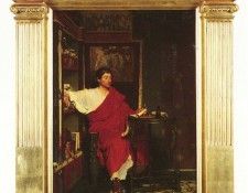 Alma-Tadema Sir Lawrence (British) 1836-1912 A Roman Scribe Writing Dispatches O P 55.9 by 39.4 c. �����-������ �������