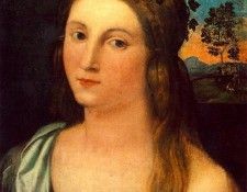 PALMA VECCHIO Portrait Of A Young Woman. ������, ����� Il Vecchio