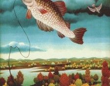 generalic fish in the air 1970. 