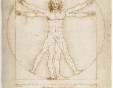 Leonardo - Vitruvian Man. �����, �������� ��