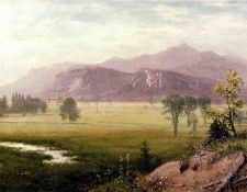 Bierstadt Albert Conway Meadows New Hampshire. , 