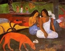 Gauguin Paul Passing time Sun. , 