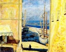 bonnard port of st tropez 1911.  