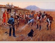 bs-aaw-CharlesMRussell-TheTenderfoot. ������, ������ Marion