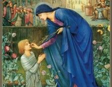 cr SirEdwardBurneJones-01-ThePrioresssTale. ,  