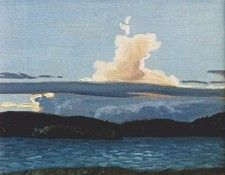 casson sunset, algonquin park 1942. 