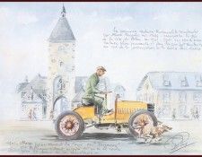 c 1901 the dietrich bugatti cars.  