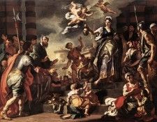 SOLIMENA Francesco Judith With The Head Of Holofernes.  